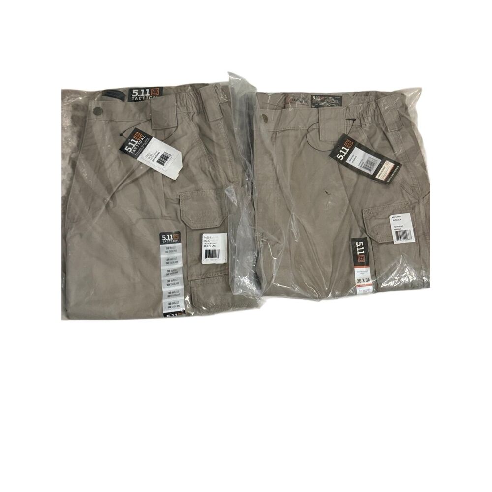 NWT 5.11 TACTICAL Pants Khaki Men’s Size 36x30 BUNDLE